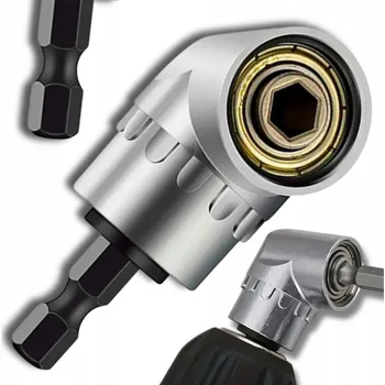 Bit Adaptér pro nářadí šroubováku vrtačky 1/4 HEX úhlový držák nástavec bit