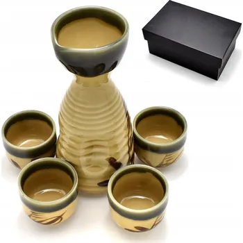 Sada na podávání saké - Kiseto, karafa 250 ml, 4 šálky