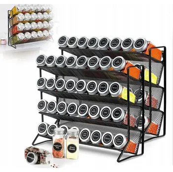 Kořenka 2 SADA SKLENĚNÝCH KOŘENEK STOJAN NA KOŘENÍ Závěsný Regál Na Kořenky