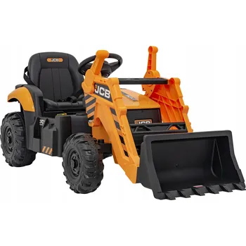 autíčko Velký BAGR NA AKUMULÁTOR pro děti JCB pohyblivá lžíce JMENOVKA
