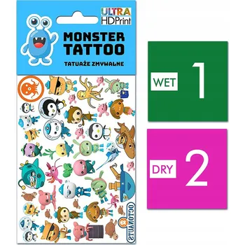 Tetování Smyvatelné tetování pro děti - Oktonauci