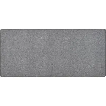 Koberec Koberec běhoun tmavě šedý, vpichovaná textilie, 50 x 100 cm, 3 mm vlas