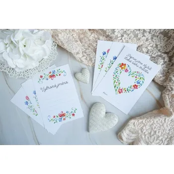 Těhotenské milníkové kartičky - Květinky (35 ks)