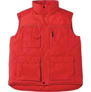 Pánská vesta B&C Collection Pracovní vesta - 3XL red