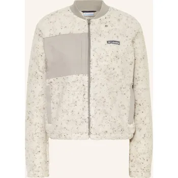 Dámské oblečení Columbia Dámská Fleecová Bunda Stellar Path™, krémová / šedá, 40