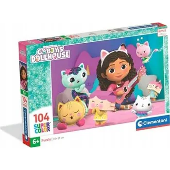 Puzzle Gábinin Kouzelný Domek 104dílné Puzzle 25033 Clementoni 6+