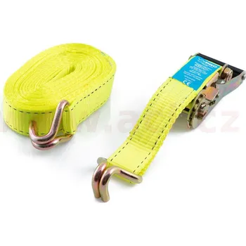 Upínací popruh upínací popruh s ráčnou 38 mm, 8 m, 2 t, dvojité háky