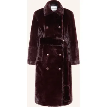 Stand Studio Dámský Kabát Z Umělé Kožešiny Jasmine, tmavě...