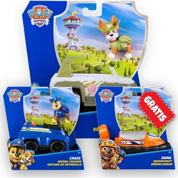 Figurka AKCE: Tlapková patrola základní vozidla Tracker + Chase + Zuma ZDARMA