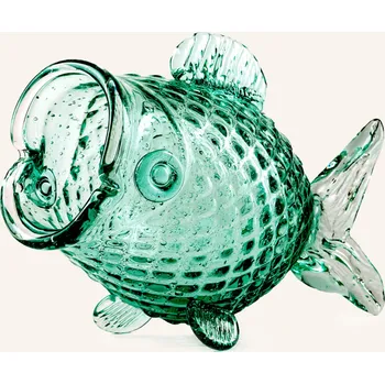 Polspotten Dekorativní Figurka Fat Fish, zelená