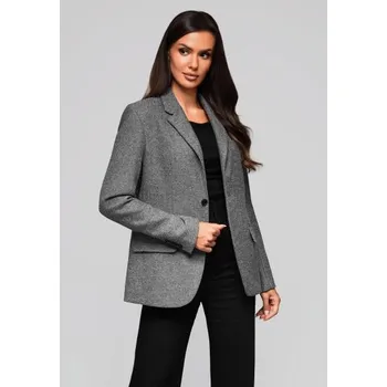 Dámská bunda LW-BLZB-0101 v2 – šedá