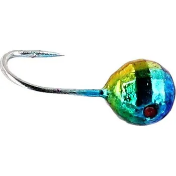 Rybářský háček 5ks - Marmyška Mikado Kulatá Disco 4.0 Rainbow