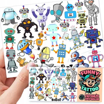 Odstranitelné tetování Filmová a herní nálepka na tetování Dětské vodní tetování Omyvatelné k narozeninám Dárek Dočasný dárek pro děti Originální opakovaně použitelné Spousta Vzorů