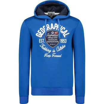Pánská mikina GEOGRAPHICAL NORWAY mikina pánská GARLON MEN modrá XXL