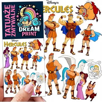 Odstranitelné tetování Filmová a herní nálepka na tetování Dětské vodní tetování Omyvatelné k narozeninám Dárek Dočasný dárek pro děti Originální opakovaně použitelné Spousta Vzorů