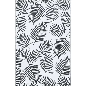 Koberec Koberec ARAKIL bílo-černý 190 x 290 cm, žakárový vzor