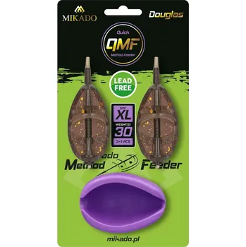 Návnadová surovina 2ks Krmítko Method Feeder Mikado Douglas Q.M.F. XL Hmotnost 30gr