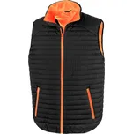Result Thermo prošívaná vesta - XS black/orange
