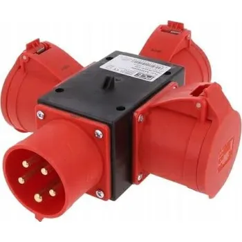 Elektrická zásuvka Hermetická stříbrná Elektrická Zásuvka Pce