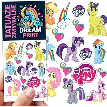 Odstranitelné tetování Filmová a herní nálepka na tetování Dětské vodní tetování Omyvatelné k narozeninám Dárek Dočasný dárek pro děti Originální opakovaně použitelné Spousta Vzorů