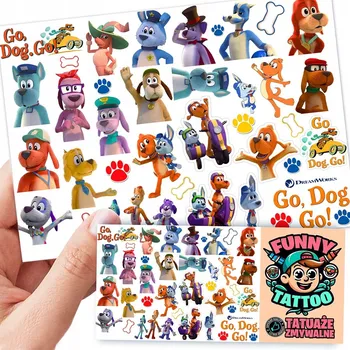 Odstranitelné tetování Filmová a herní nálepka na tetování Dětské vodní tetování Omyvatelné k narozeninám Dárek Dočasný dárek pro děti Originální opakovaně použitelné Spousta Vzorů