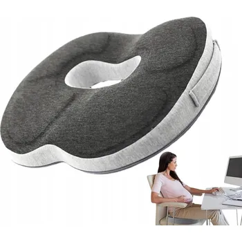 Polštář ORTOPEDICKÝ POLŠTÁŘ NA SEDADLO DO AUTA, KANCELÁŘSKÁ ŽIDLE, PAMĚŤOVÁ PĚNA