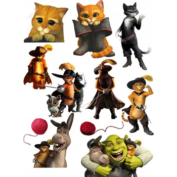 Tetování Smyvatelné tetování pro děti - Kocour v botách