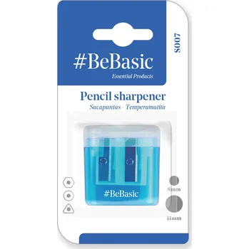 Ořezávátko BeBasic Dvojité ořezávátko s nádobkou S007