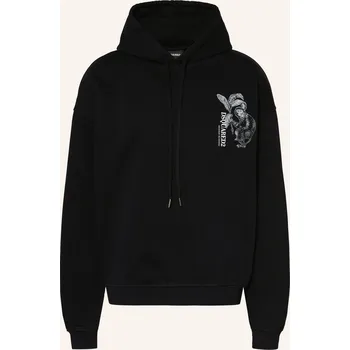Pánská mikina dsquared2 Pánská Mikina S Kapucí, černá / bílá, M