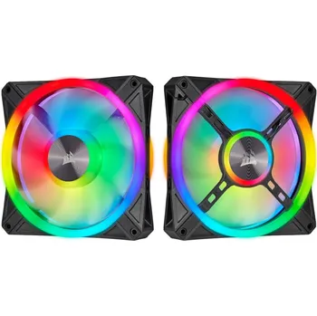 Počítačové chlazení Corsair ventilátor QL Series QL140 RGB LED, 1x 140mm, 26dBA, CO-9050099-WW