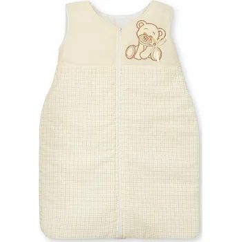 Zavinovačka BAVLNĚNÝ SPACÍ PYTEL PRO DĚTI M 6-12 MĚSÍCŮ TOG 2.5 CELOROČNÍ ZATEPLENÝ MEDVÍDEK