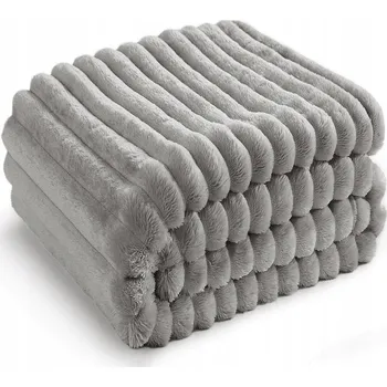 Prostěradlo Deka Xzhome z mikrovlákna 200 cm x 220 cm šedá