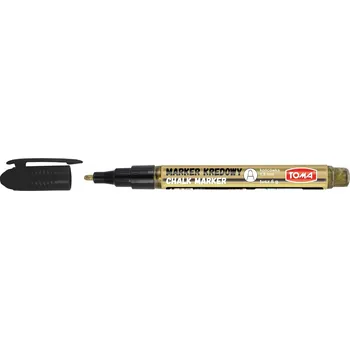 Zlatý křídový fix Toma 1 ks