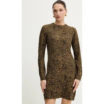 Dámské šaty Šaty z vlněné směsi Morgan RMBEO zelená 81X, vel. XL