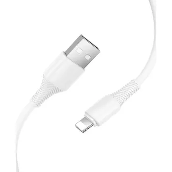 Kabel USB C na Lightning Hoco PD 27W 1 m X120 bílý