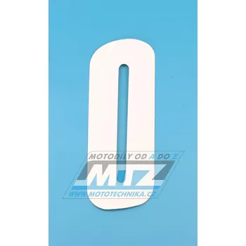 Karetní hra Startovní číslo 15x6 cm, bílá (MTZ) více variant Číslo: 6 / 9