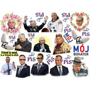 Odstranitelné tetování Smyvatelné tetování - Vzory Kačínski, PIS, Můj hrdina Duda (Dočasné)