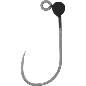 3ks Balení Jigových Hlaviček M-Craft 0,43 g 3,5 mm Velikost 8 Černá