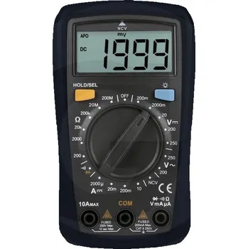 Multimetr TRAXOR Multimetr MM15 s LCD displejem a bezkontaktním detekováním napětí