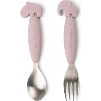 Silikonové příbory pro děti Done By Deer