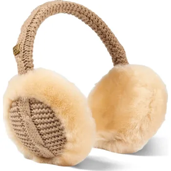 Klapky na uši Dětské kožešinové klapky na uši Fellhof Barva: béžová