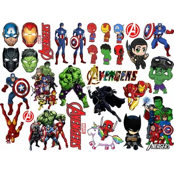 Tetování DOČASNÉ TETOVÁNÍ PRO DĚTI AVENGERS - SADA