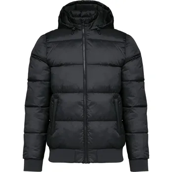 Pánská mikina Kariban Bunda ripstop s kapucí - 3XL black