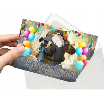 Pozvánka POZVÁNKA KLAUS NA DĚTSKOU OSLAVU NAROZENIN + OBÁLKA DÁREK