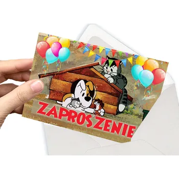 Pozvánka POZVÁNKA REKSIO NA DĚTSKOU OSLAVU NAROZENIN + OBÁLKA DÁREK