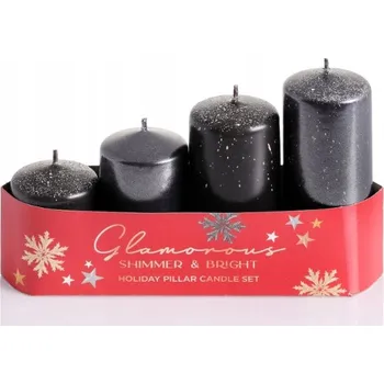 Svíčka Tradiční parafínová svíčka Bartek Candles 4 ks