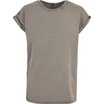 Build your Brand Dámské tričko "Acid Wash" - XS asphalt