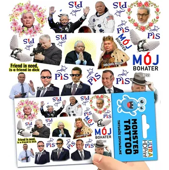 Odstranitelné tetování Filmová a herní nálepka na tetování Dětské vodní tetování Omyvatelné k narozeninám Dárek Dočasný dárek pro děti Originální opakovaně použitelné Spousta Vzorů