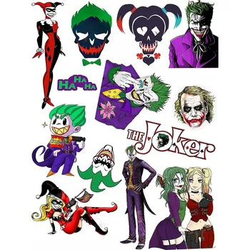 Odstranitelné tetování Filmová a herní nálepka na tetování Dětské vodní tetování Omyvatelné k narozeninám Dárek Dočasný dárek pro děti Originální opakovaně použitelné Spousta Vzorů