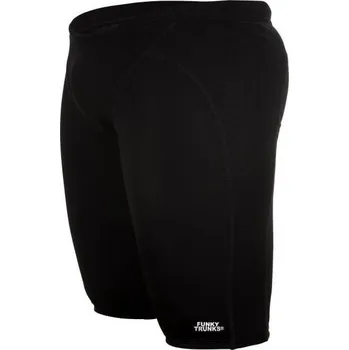 Pánské plavky FUNKY TRUNKS Still Black Mens and Boys Training Jammers velikost: D 3 - 75